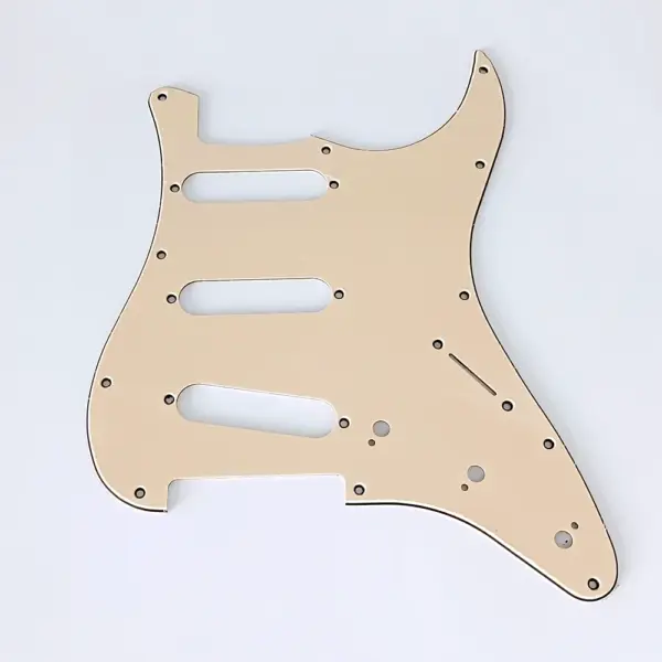 11 Hole Stratocaster Guitar Pickguard 3 Ply - Image 8
