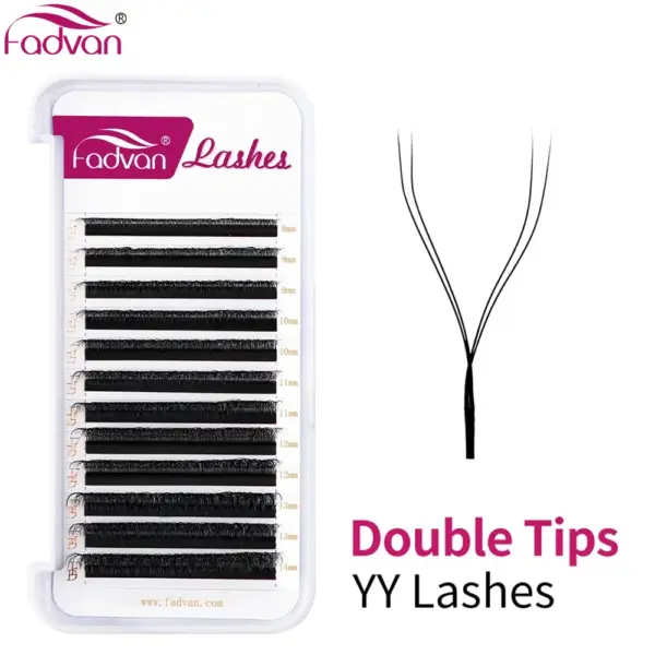 FADVAN 2D 0.07mm YY Shape Eyelash Extensions