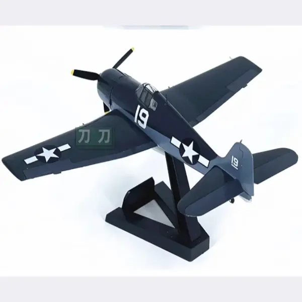 1:72 Scale American F6F Fighter Model - Image 3
