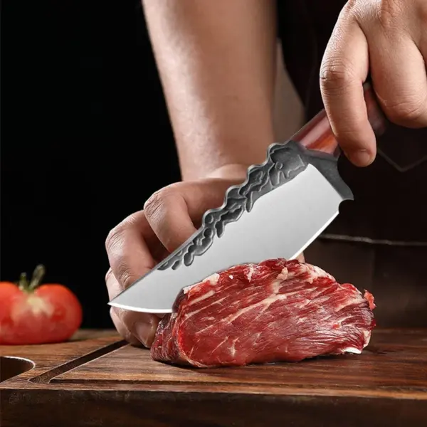 Japanese High Carbon Stainless Steel Cleaver Knife - Image 5