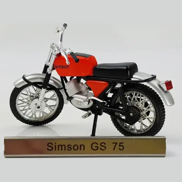 1:24 Scale Simson GS 75 Motorcycle Model - Image 5