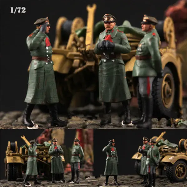 1:72 Scale German Battlefield Commanders Figures