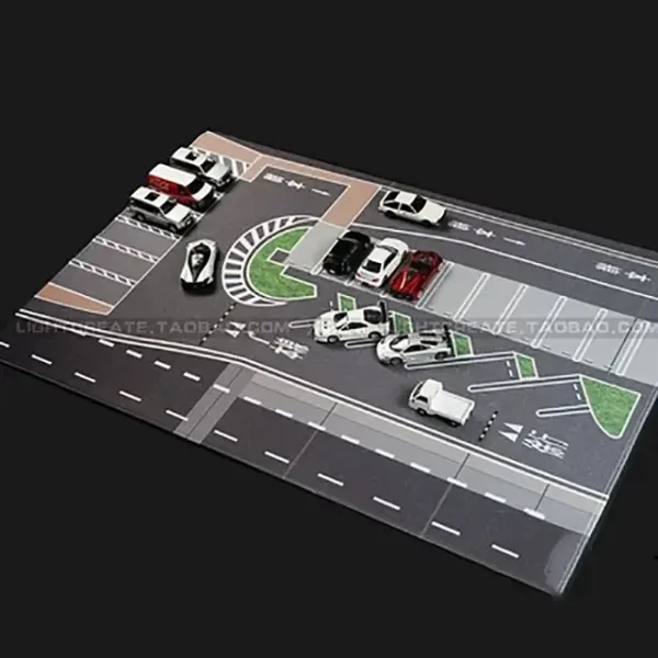 1:64 Scale City Road Scene Mat - Image 8