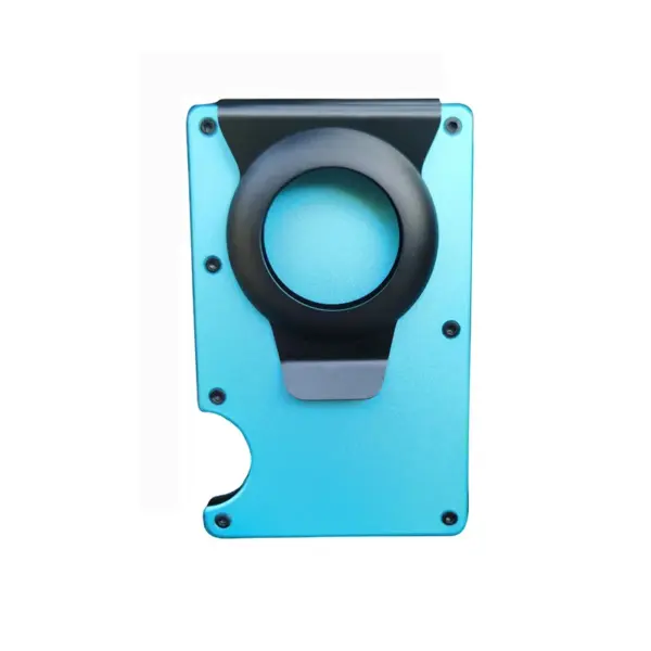 Aluminium Wallet with Airtag Holder for Cards - Image 8