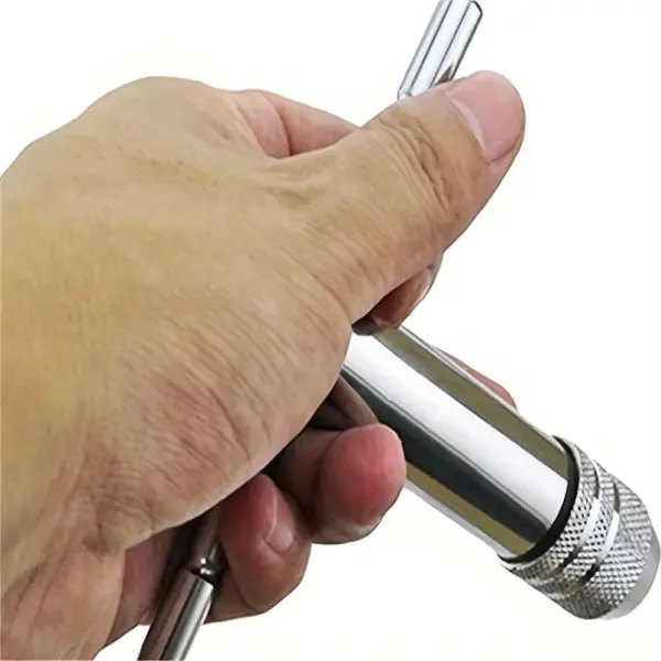 Adjustable T-Handle Ratchet Tap Wrench M3-M8 - Image 5