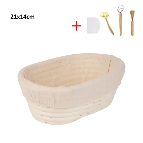 Natural Rattan Bread Fermentation Basket - Image 7