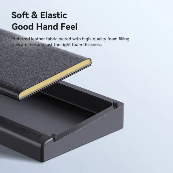 Ergonomic Leather Keyboard Wrist Rest Pad - Image 3