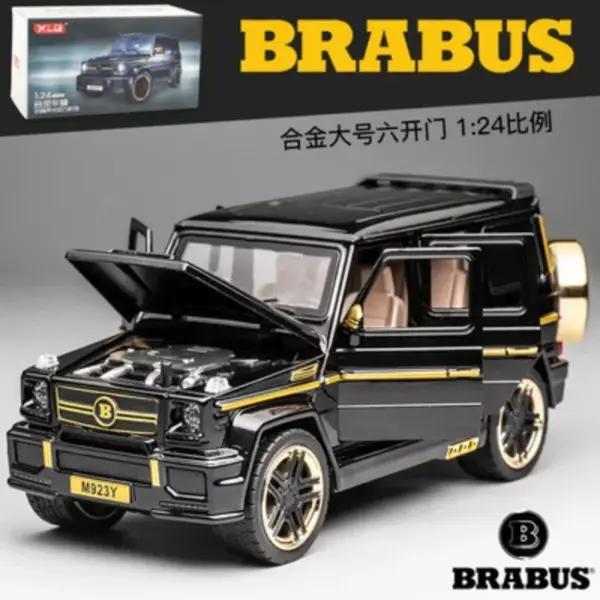 1:24 Mercedes-Benz G65 Diecast Toy Car - Image 8