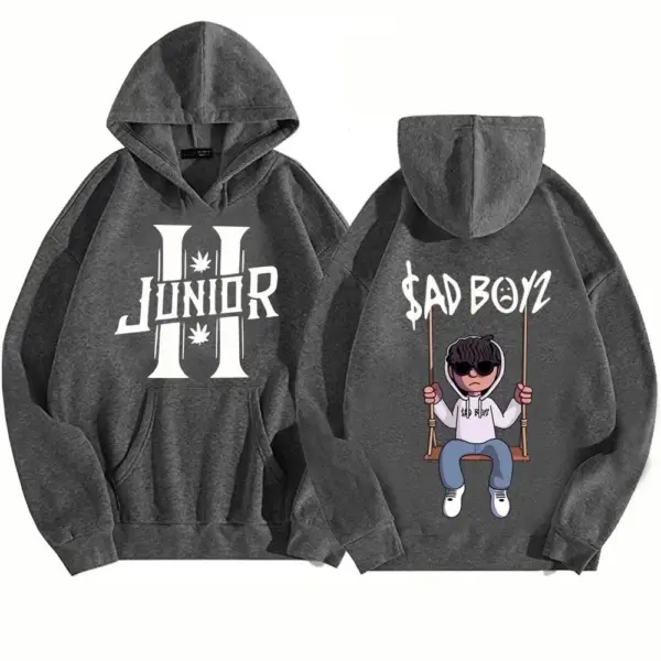 Hip Hop Pullover Hoodie for Men - Image 6