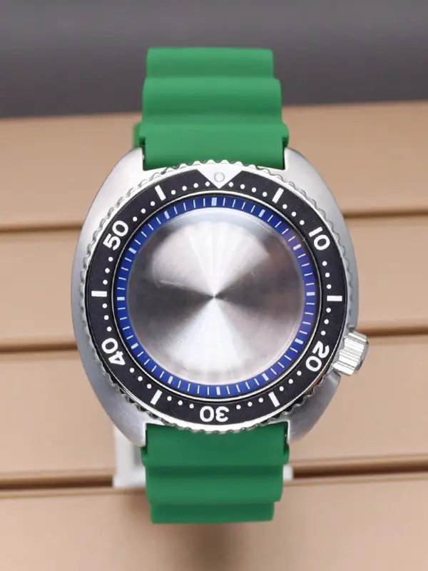 45mm Silver SKX Watch Case for Seiko NH35/NH36 - Image 28