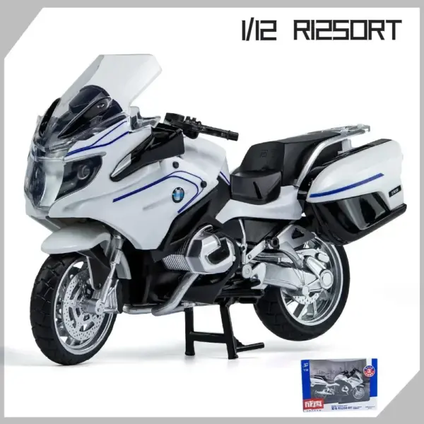 1:12 BMW R1250RT Diecast Motorcycle Model - Image 7