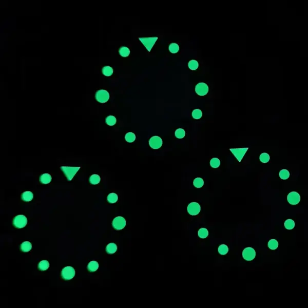 28.5mm Green Luminous Dial for NH35 Movement - Image 4