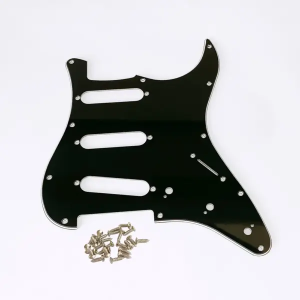 SSS 11 Hole Electric Guitar Pickguard - Image 14