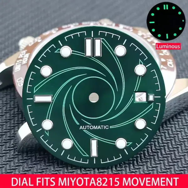 31mm Luminous Watch Dial for Miyota8215 - Image 11