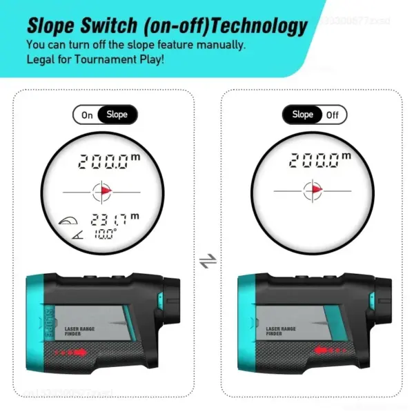 Mileseey PF260 Golf Laser Rangefinder with Slope - Image 4