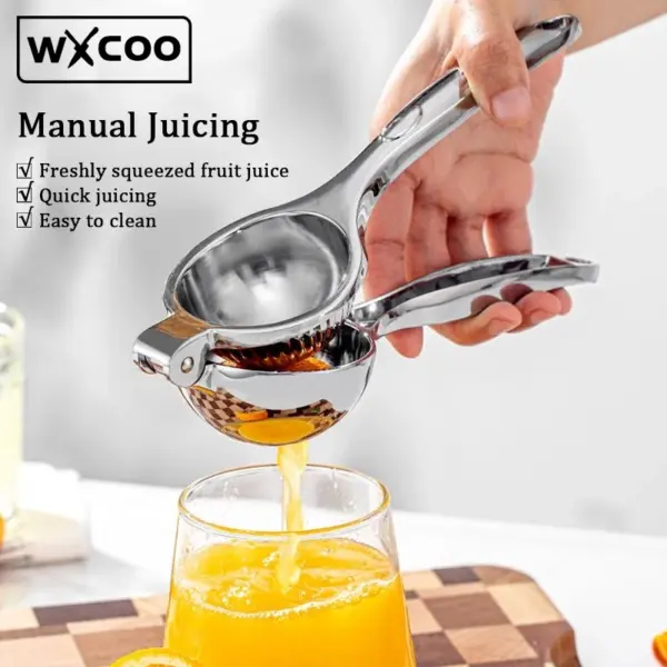 Stainless Steel Manual Lemon and Orange Squeezer