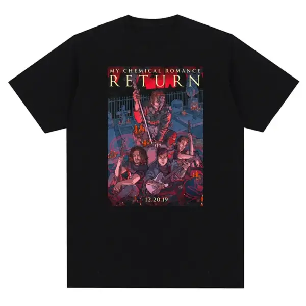 My Chemical Romance Cotton T-Shirt for Women - Image 4