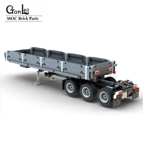 MOC Lead Side Wall Semitrailer 638pcs Kit - Image 3