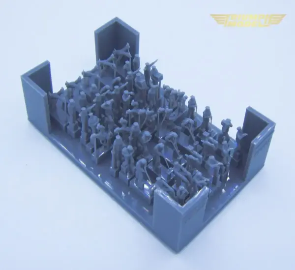 1/200 IJN Sailor Model Kit Set of 50 - Image 4