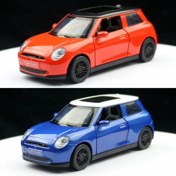 1:34 Scale Mini Cooper Diecast Model Car - Image 6