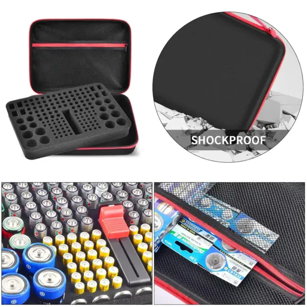 Battery Organizer Case for AA AAA 9V C D - Image 3