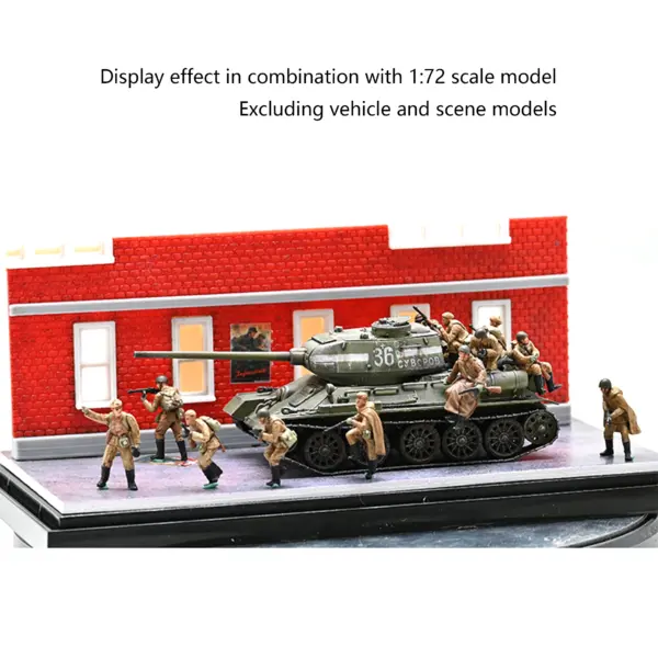 1/72 Scale WWII Soviet Infantry Set of 12 - Image 2