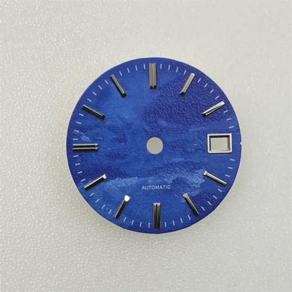 28.5mm Stainless Steel Watch Dial for NH35 - Image 2