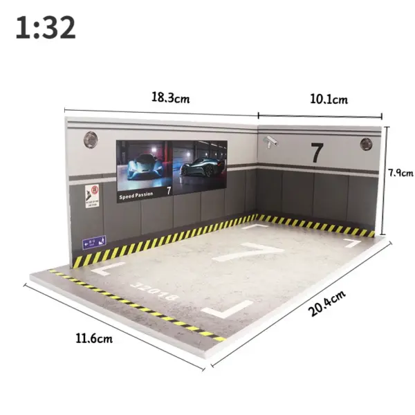 Diorama Garage for Diecast Model Cars - Image 8