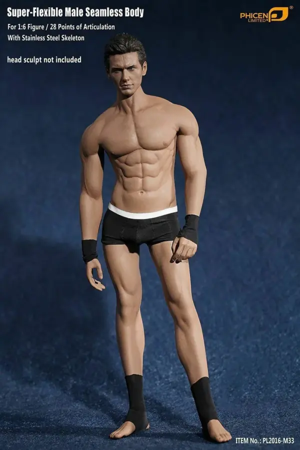 1/6 Seamless Male Doll Body Set for Action Figures - Image 13