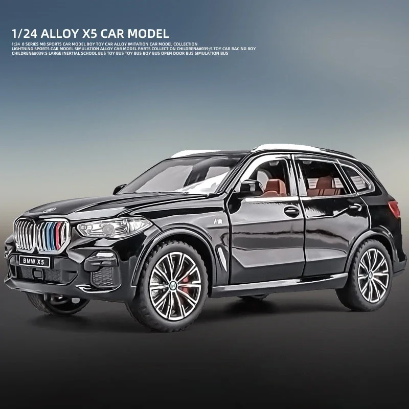 1:24 BMW X5 Alloy Diecast Toy Car Model 5 1:24 BMW X5 Alloy Diecast Toy Car Model - Image 5
