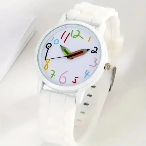 Stylish Silicone Quartz Watch for All Occasions - Image 5