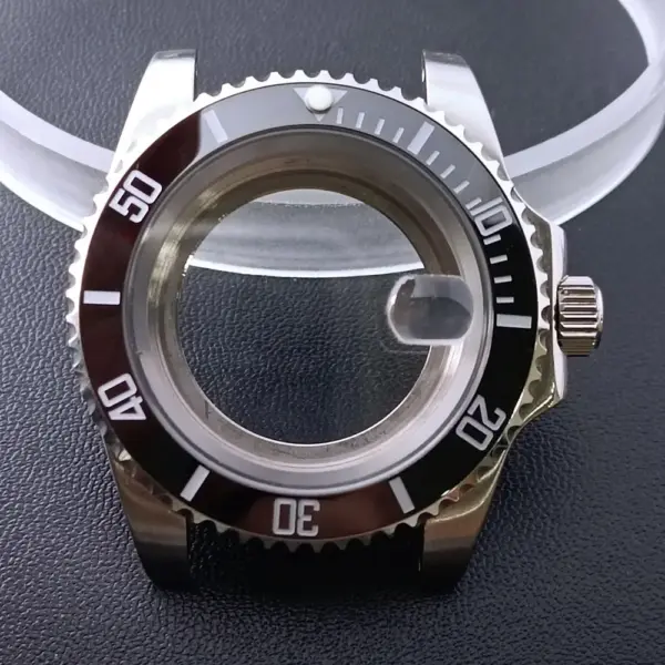 Stainless Steel GMT Watch Case for NH35 Movement - Image 39