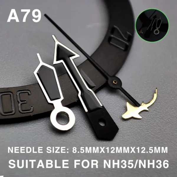 Green Luminous Watch Hands for NH35/36 Movement - Image 12