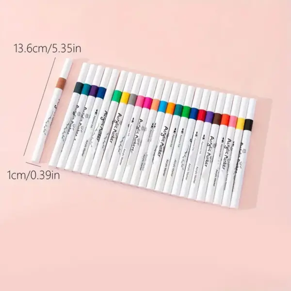 60 Color Acrylic Marker Painting Set - Image 5