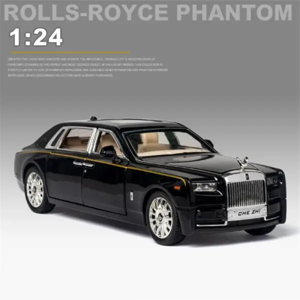 1:24 Diecast Rolls-Royce Phantom Model Car - Image 8