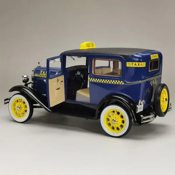 1/18 Scale 1931 Ford A Tudor Taxi Model - Image 6