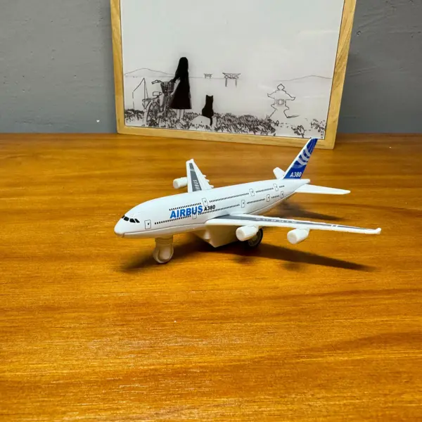 Dual Pack Alloy Airplane Models A380 & 787 - Image 5