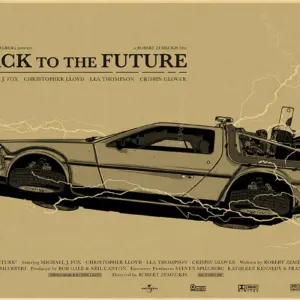 Vintage Back To The Future Movie Poster Print 97 S44c3c8547e524a6a8038d1a805812fbfN 1