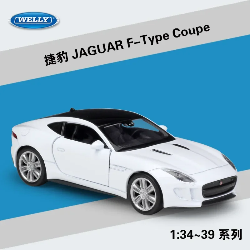 Welly 1:36 Jaguar F-Type Diecast Model 1 Welly 1:36 Jaguar F-Type Diecast Model