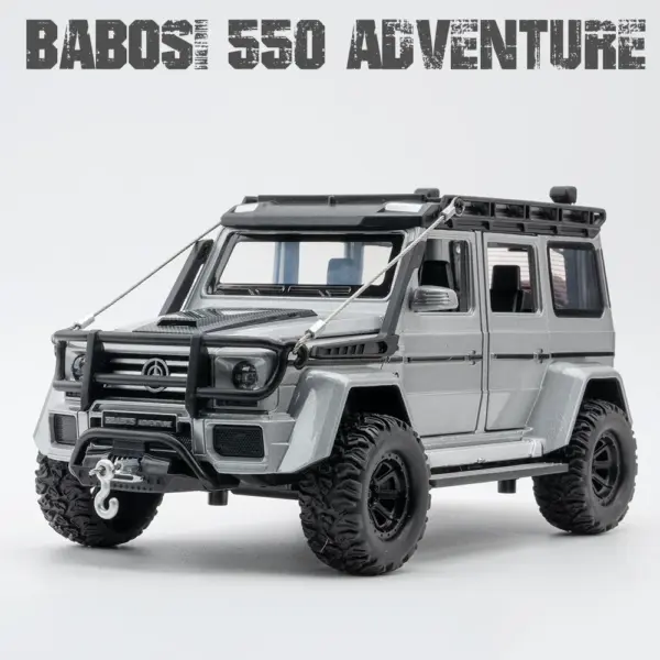 1:24 Mercedes Benz G550 4X4 Diecast Model Car - Image 7