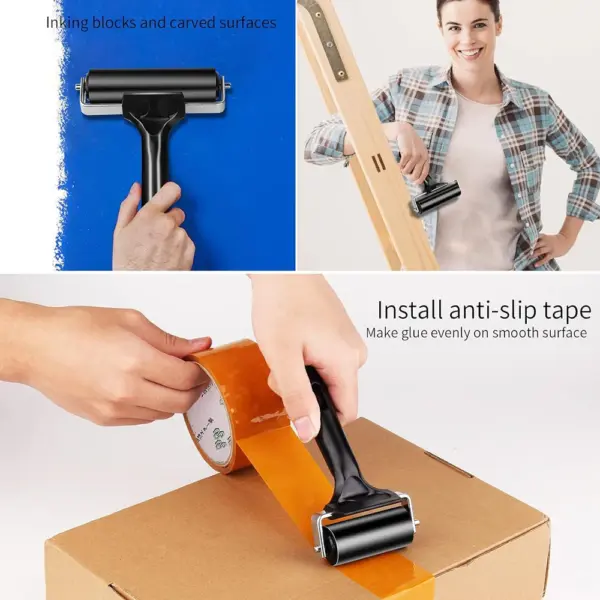 Soft Rubber Brayer Rollers for Crafting - Image 5
