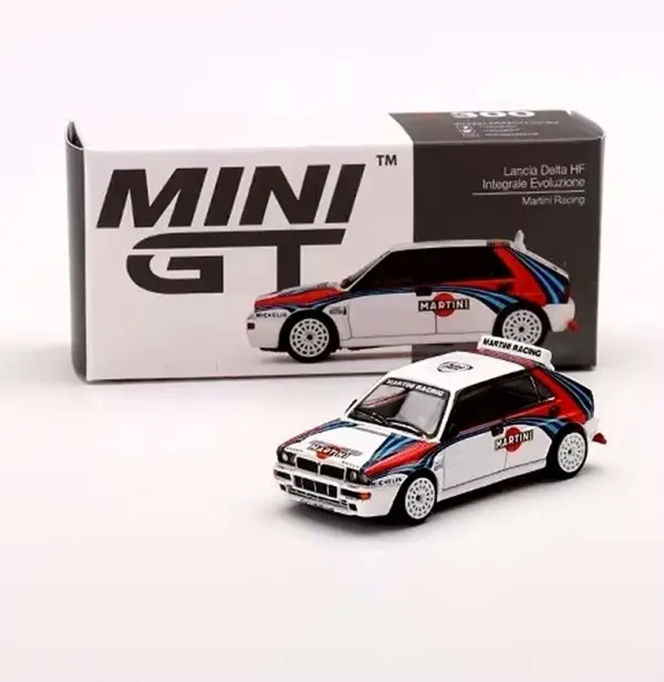 1:64 Scale Diecast Martini Lancia Car Model - Image 2