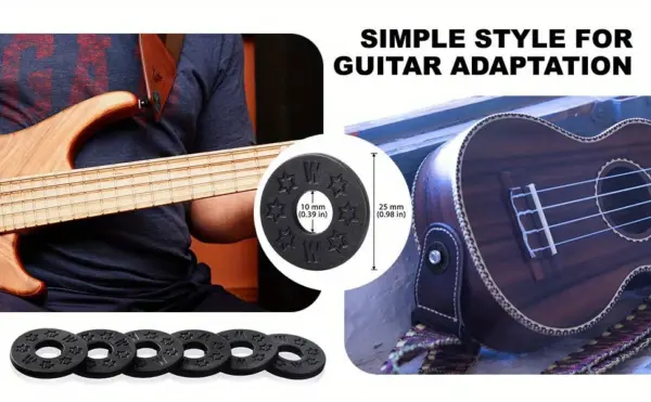 10pcs Silicone Strap Locks for Guitars - Image 6