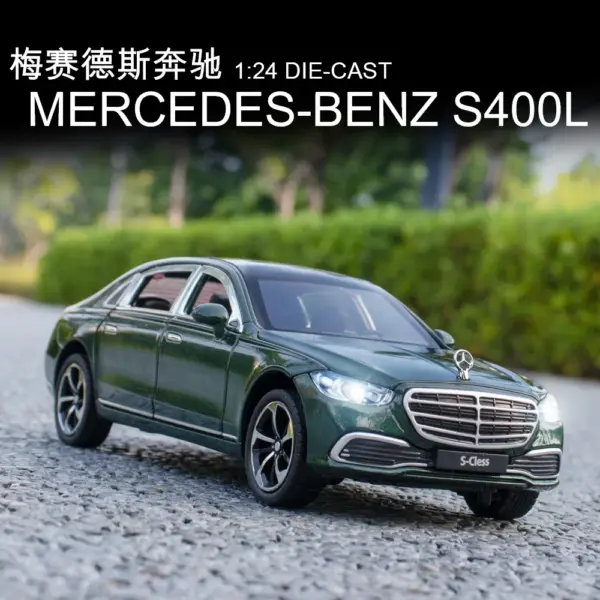 1:24 Mercedes-Benz S400L Diecast Model Car