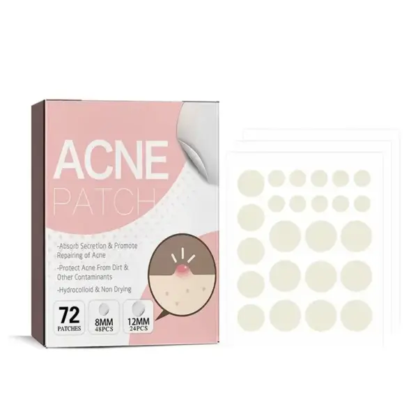 72pcs Invisible Acne Patch for Flawless Skin - Image 6