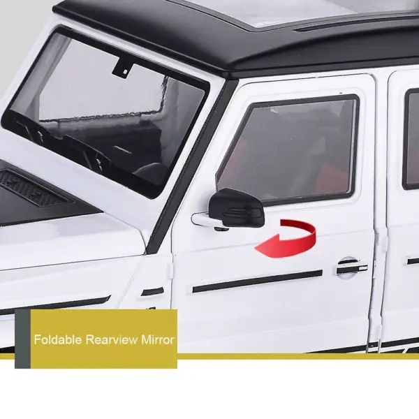 1:18 G63 Alloy Diecast Car Model with Sound - Image 3