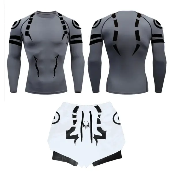 Jujutsu Kaisen Men's Compression Workout Set - Image 7