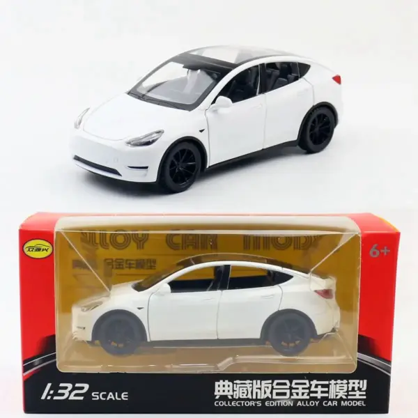 1:32 Tesla Model Y Diecast Toy Car - Image 3