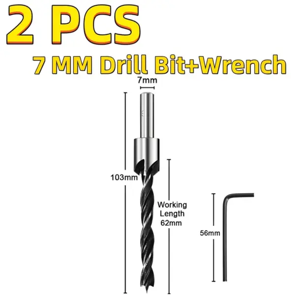 HSS Countersink Drill Bit Set 4-10mm - Image 15