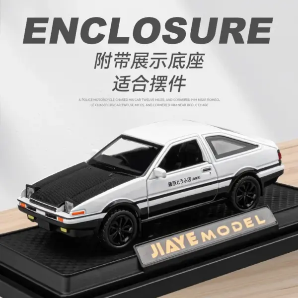 1:36 Diecast Toyota AE86 Model Car - Image 5